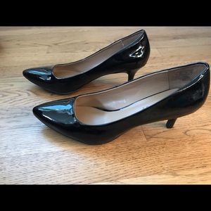 Metaphor classic black patent leather shoes